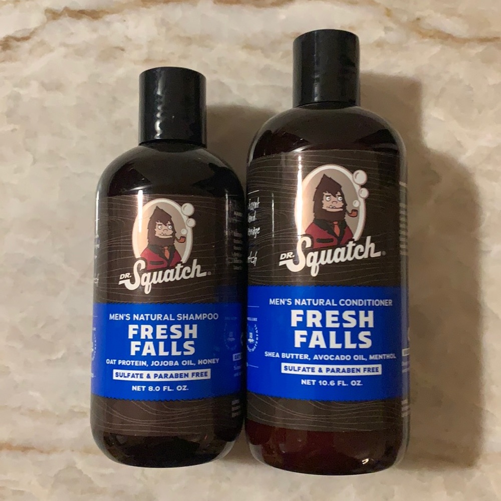 Dr. Squatch Fresh Falls Shampoo and Conditioner